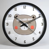 Blushing Bear Kids Wall Clock